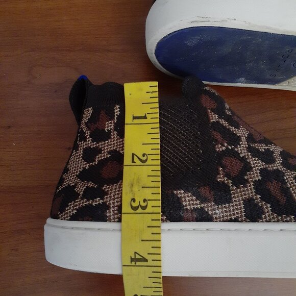 Rothy's Cheetah Print High Top Sneakers - Picture 15 of 15